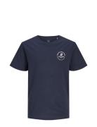 Jjeswift Tee Ss Mni Tops T-Kortærmet Skjorte Navy Jack & J S