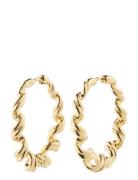 Larisa Recycled Earrings Accessories Jewellery Earrings Hoops Gold Pilgrim