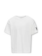 Kogcilla S/S Boxy Tee Box Jrs Tops T-Kortærmet Skjorte White Kids Only