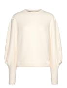 Mmtulic O-Ls Sweatshirt Tops Sweatshirts & Hoodies Sweatshirts Cream MOS MOSH