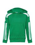 Squadra21 Hoody Youth Sport Sweatshirts & Hoodies Hoodies Green Adidas Performance