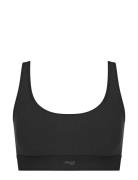 Sloggi Ever Ease Top Lingerie Bras & Tops Soft Bras Tank Top Bras Black Sloggi