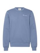 Crewneck Sweatshirt Tops Sweatshirts & Hoodies Sweatshirts Blue Champion