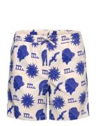 Jpstjaiden Jjjacquard Jogger Short Styd Bottoms Shorts Casual Blue Jack & J S