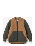 Thermo Jacket Wulf Outerwear Jackets & Coats Quilted Jackets Beige Wheat