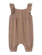 Nbflamia Loose Overall Lil Bodysuits Short-sleeved Brown Lil'Atelier