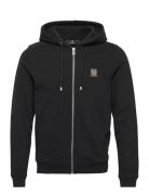 Belstaff Full Zip Hoodie Dark Ink Designers Sweatshirts & Hoodies Hoodies Black Belstaff