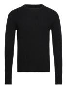 Simbbbenny Crew Neck Knit Tops Knitwear Round Necks Black Bruuns Bazaar