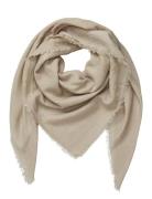 Mill Scarf Accessories Scarves Lightweight Scarves Beige Becksöndergaard