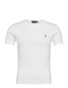 Custom Slim Fit Soft Cotton T-Shirt Designers T-Kortærmet Skjorte White Polo Ralph Lauren