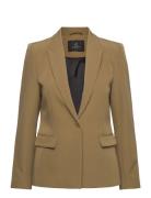 Rubysus Alberte Blazer Blazers Single Breasted Blazers Khaki Green Bruuns Bazaar