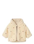 Nbfnalo Loose Sherpa Jacket Lil Outerwear Fleece Outerwear Fleece Jackets Beige Lil'Atelier