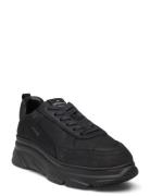 Cph40 Leather Mix Ivory Low-top Sneakers Black Copenhagen Studios