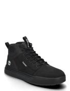 Maple Grove Mid Lace Up Sneaker Black High-top Sneakers Black Timberland