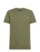 Essential Reg Fit Solid Tee Tops T-Kortærmet Skjorte Green Tommy Hilfiger