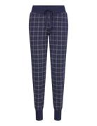 Mix & Match Trousers Jersey 02 X Pyjamasbukser Hyggebukser Blue Triumph