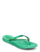 Flipflop With Glitter Shoes Summer Shoes Sandals Flip Flops Green Ilse Jacobsen