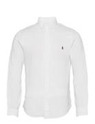 Slim Fit Linen Shirt Tops Shirts Linen Shirts White Polo Ralph Lauren