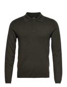 Onswyler Life Ls Polo Knit Tops Knitwear Long Sleeve Knitted Polos Black ONLY & SONS