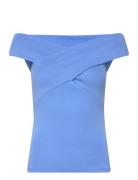 Abelena Designers T-shirts & Tops Short-sleeved Blue Andiata