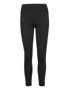 Ua Rush Seamless Ankle Leg Sport Running-training Tights Seamless Tights Black Under Armour