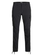 Jpstace Tucker Cargo Ama Noos Bottoms Trousers Cargo Pants Black Jack & J S