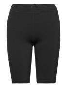 W. Sport Logo Shorts Bottoms Shorts Cycling Shorts Black Svea