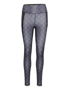 High Waist Block Tig W Sthlm W Sthlm Bottoms Running-training Tights Grey Björn Borg