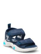 Sandal Flash Sport Summer Shoes Sandals Blue Hummel