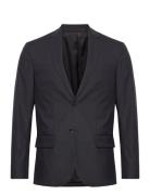 Rick Wool Jacket Designers Blazers Single Breasted Blazers Black Filippa K