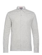 Fiere Ls Shirt M Tops Polos Long-sleeved Grey SNOOT