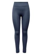 Onpjaia Life Hw Seam Tights Noos Sport Running-training Tights Seamless Tights Navy Only Play