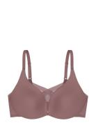 Triumph Shape Smart P Lingerie Bras & Tops Soft Bras Non Wired Bras Brown Triumph