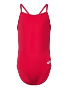 Girl's Team Swimsuit Challenge Sport Swimsuits Red Arena