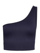 Onpjaia Life Seam Shoulder Top Tops Crop Tops Sleeveless Crop Tops Navy Only Play