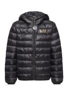 Outerwear Sport Jackets & Coats Puffer & Padded Black EA7