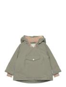 Wang Fleece Lined Winter Jacket. Grs Outerwear Jackets & Coats Winter Jackets Green Mini A Ture