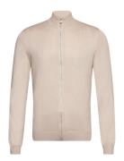 Onswyler Life Reg 14 High Neck Card Knit Tops Knitwear Full Zip Jumpers Cream ONLY & SONS