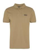 B.intl Essential Polo Designers Polos Short-sleeved Khaki Green Barbour