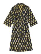 Iso Noppa Bathrobe Home Textiles Bathroom Textiles Robes Yellow Marimekko Home