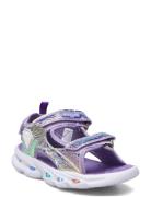 Clematis Kids Sandal W/Lights Sport Summer Shoes Sandals Multi/patterned ZigZag