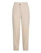 Emmafv Bottoms Trousers Linen Trousers Beige FIVEUNITS