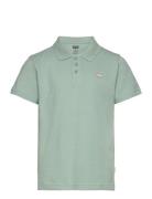 Levi's® Batwing Polo Tee Tops T-shirts Polo Shirts Short-sleeved Polo Shirts Green Levi's