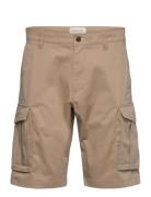 Relaxed Twill Cargo Shorts Bottoms Shorts Cargo Shorts Beige GANT