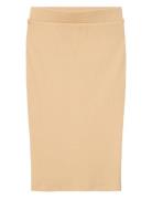 Nkfheljaya Xsl Long Skirt Dresses & Skirts Skirts Midi Skirts Beige Name It