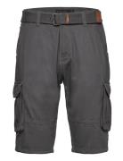 Inmonroe Bottoms Shorts Cargo Shorts Grey INDICODE