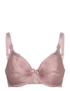 Hedona Covering Molded Bra Lingerie Bras & Tops Full Cup Bras Pink CHANTELLE