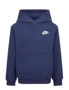 Nike Sportswear Club Pullover Hoodie Tops Sweatshirts & Hoodies Hoodies Navy Nike