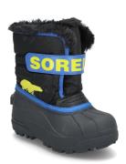 Childrens Snow Commander Boot Sport Winter Boots Winter Boots W. Velcro Black Sorel