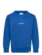 Dexter Sweatshirt Kids Tops Sweatshirts & Hoodies Sweatshirts Blue Les Deux